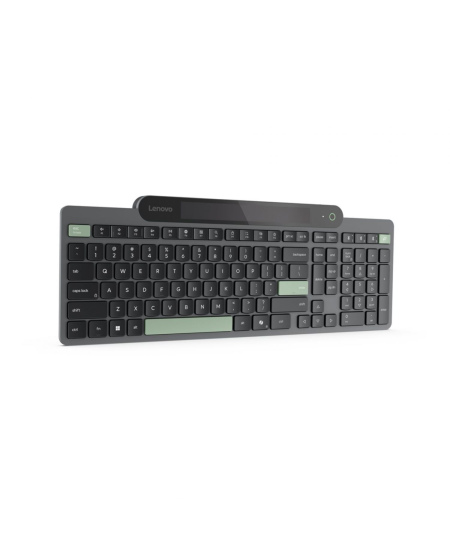 Lenovo Self-Charging Bluetooth Keyboard-US Euro | Keyboard | Bluetooth | US Euro | Black