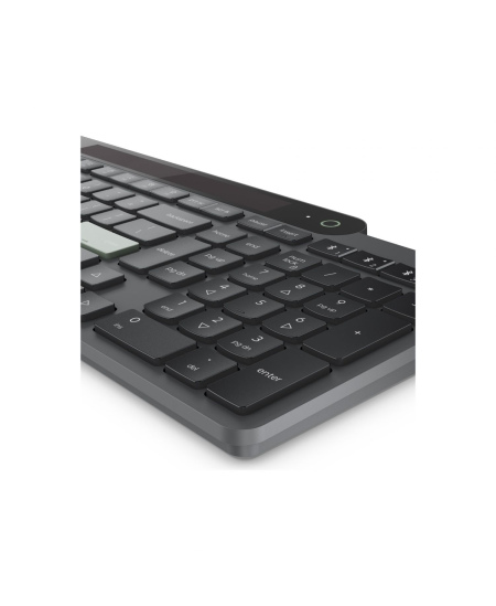 Lenovo Self-Charging Bluetooth Keyboard-US Euro | Keyboard | Bluetooth | US Euro | Black