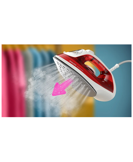 Philips Steam Iron | DST2010/40 2000 Series | Steam Iron | 2000 W | Water tank capacity 250 ml | Continuous steam 25 g/min | Ste