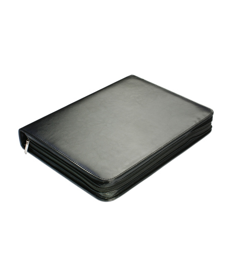 Dokumentų dėklas SOMERSET, A4, su užtrauktuku, juodas