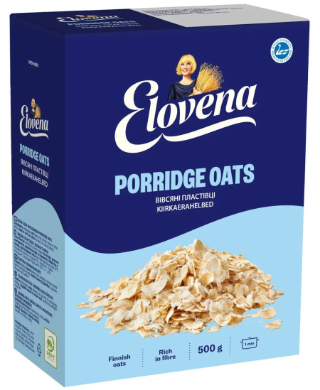 Avižiniai dribsniai ELOVENA Nordic, 500 g