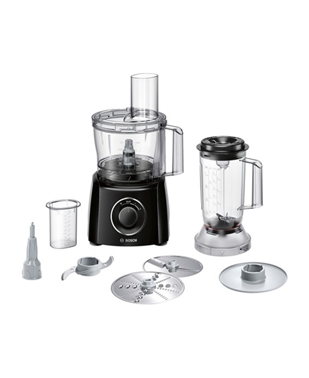 Bosch Food processor MCM3201B  Black, 800 W, Number of speeds 2, 2,3 L, Ice crushing, Blender