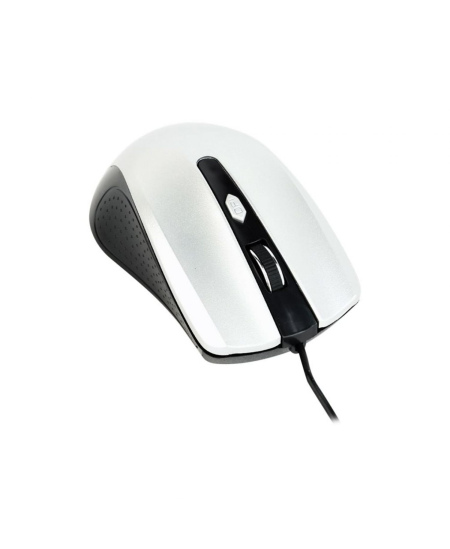 Gembird Mouse  MUS-4B-01-BS Standard, No, Black/ silver, No,