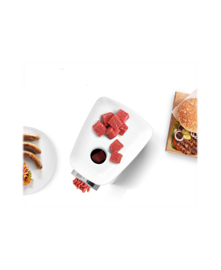 Bosch | Meat mincer SmartPower | MFW2510W | White | 350 W | Number of speeds 1 | 2 Discs: 3.8 and 8 mm; Sausage filler accessory