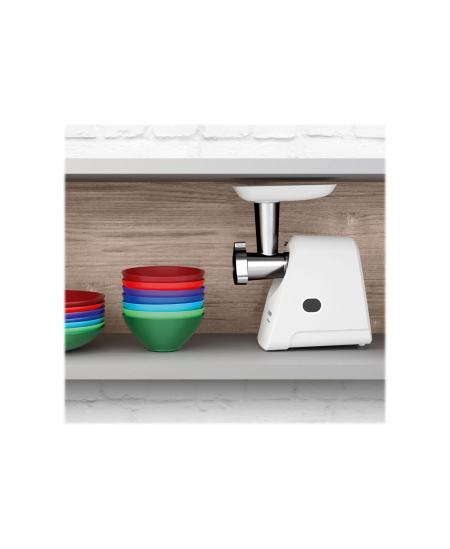 Bosch | Meat mincer SmartPower | MFW2510W | White | 350 W | Number of speeds 1 | 2 Discs: 3.8 and 8 mm; Sausage filler accessory