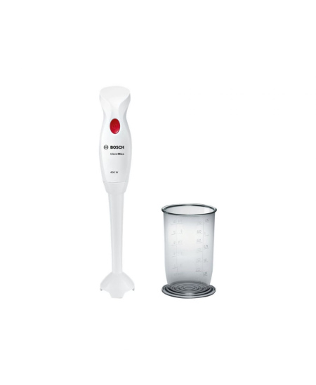 Bosch | Blender | CleverMixx MSM14100 | Hand Blender | 400 W | Number of speeds 1 | White