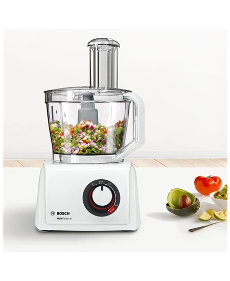 Bosch | Food Processor MultiTalent 8 | MC812W501 | 1000 W | Number of speeds 2 | Bowl capacity 3.9 L | Blender | White