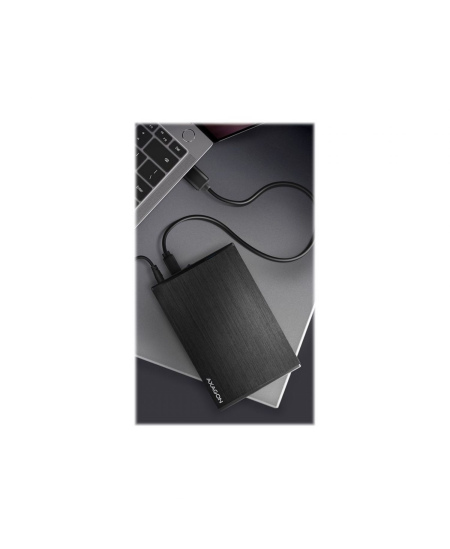 AXAGON | Compact aluminum USB 3.2 Gen 1 external box SATA intended for 3.5" HDD | EE35-XA3