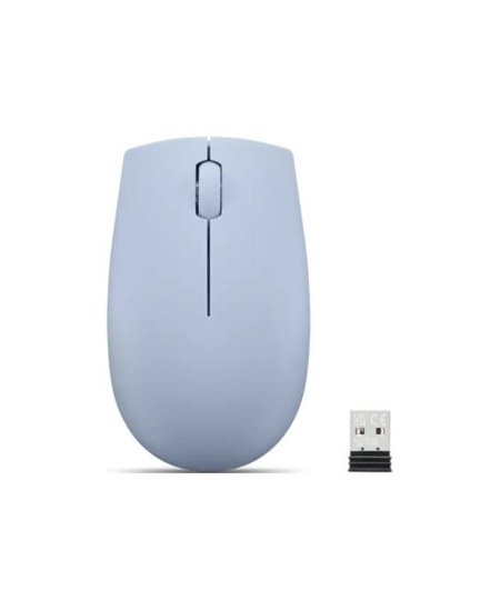 Lenovo | Compact Mouse with battery | 300 | Wireless | Frost Blue