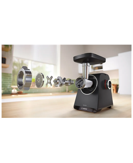 Bosch Food Mincer | MFWS430B | Black | Number of speeds 2 | Throughput (kg/min) 2.5