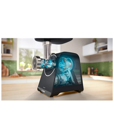 Bosch Food Mincer | MFWS430B | Black | Number of speeds 2 | Throughput (kg/min) 2.5