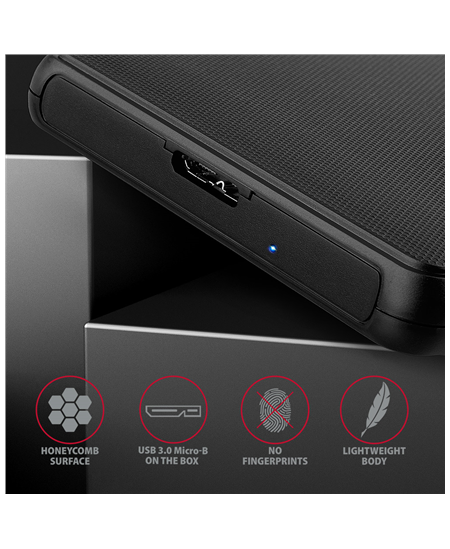 AXAGON Screwless USB 3.2 Gen 1 - SATA 6G external box for 2.5" SSD/HDD | EE25-SL