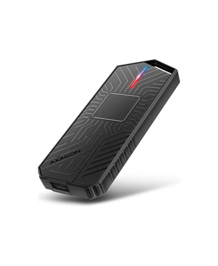 AXAGON USB-C 10Gbps - M.2 NVMe and SATA SSD GAME M.2 box | EEM2-GAM