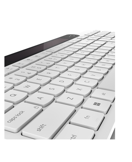 Lenovo 800 Self-Charging Bluetooth Keyboard-US English | Keyboard | Bluetooth | US English | White
