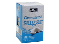 Cukrus ALVO, pakeliuose po 5 gr., 50 vnt.