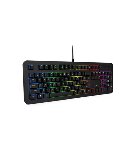 Lenovo Gaming Keyboard | Legion K310 RGB | Keyboard | Wired | US English | Black | USB 2.0 | Membrane