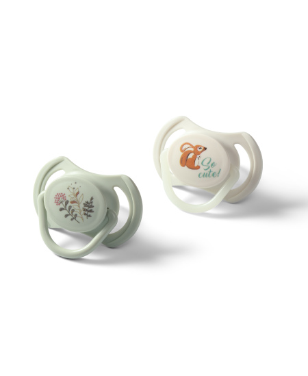Babyono čiulptukas silikoninis simetrinis 6-18m 1669/02