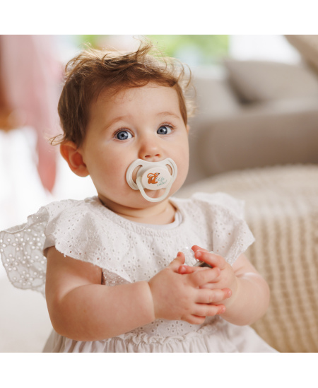 Babyono čiulptukas silikoninis simetrinis 6-18m 1669/02