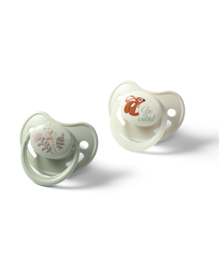 Babyono čiulptukas silikoninis anatominis 6-18m 1670/02