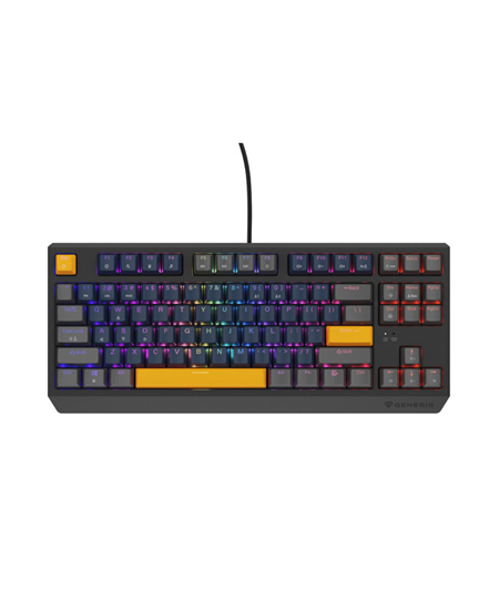 Genesis THOR 230 | Mechanical Gaming Keyboard | Wired | US | Naval Blue Positive | USB Type-A | Outemu Panda