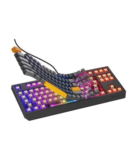 Genesis THOR 230 | Mechanical Gaming Keyboard | Wired | US | Naval Blue Positive | USB Type-A | Outemu Panda