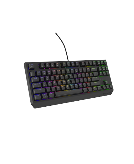 Genesis THOR 230 TKL | Mechanical Gaming Keyboard | Wired | US | Black | USB Type-A | Linear