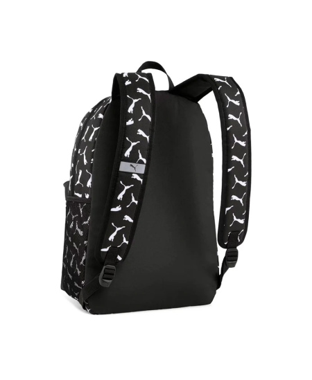 Puma Kuprinė Phase Aop Backpack Black White 091169 01