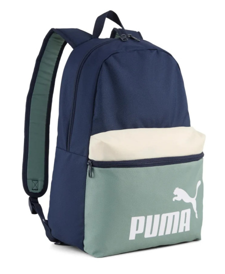 Puma Kuprinė Phase Color Block Backpack Blue Green 091175 01