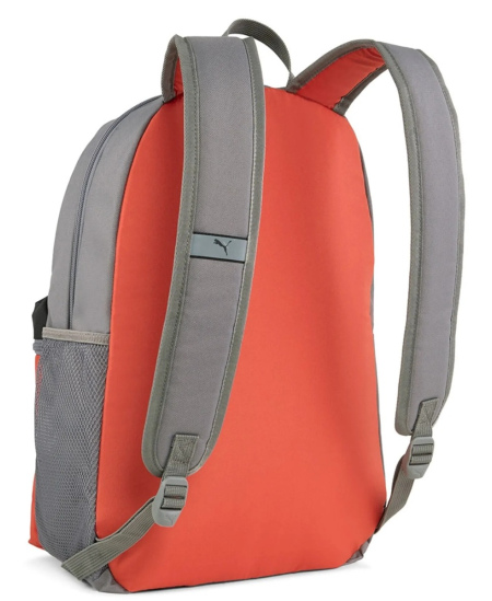 Puma Kuprinė Phase Color Block Backpack Grey Red 091175 02
