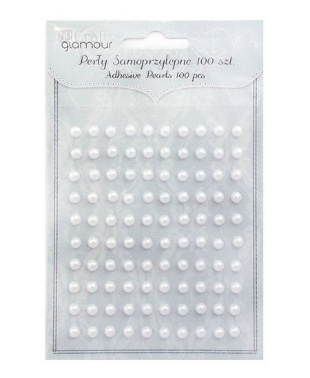 Lipnūs perlai 5mm 100vnt.balti