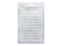 Lipnūs perlai 5mm 100vnt.balti