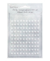 Lipnūs perlai 5mm 100vnt.balti