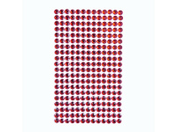Dekor.lipnūs kristalai 6mm 260vnt. RED