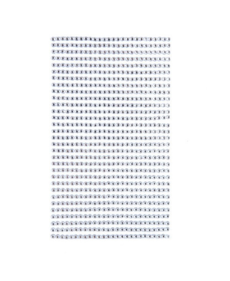 Dekor.lipnūs kristalai 3mm 806vnt. skaid