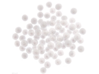 Burbuliukai balti 1,5cm 80vnt