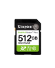 Kingston Canvas Select Plus | 512 GB | SD | Flash memory class Class 10, UHS-I, U1/U3, Video Class 10/30
