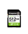 Kingston Canvas Select Plus | 512 GB | SD | Flash memory class Class 10, UHS-I, U1/U3, Video Class 10/30