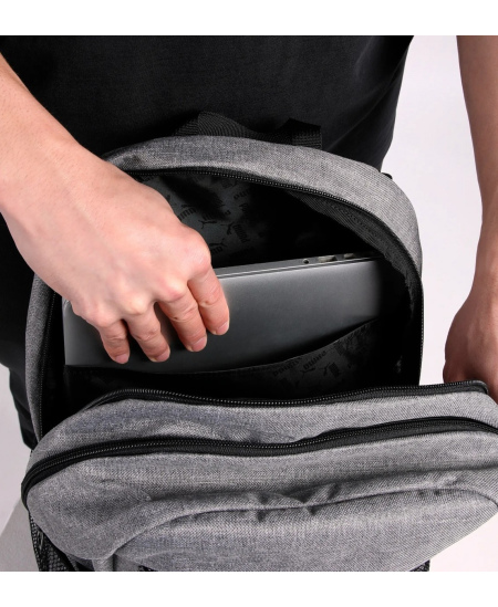 Puma Kuprinė Buzz Heather Backpack Grey 091350 01