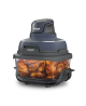 NINJA | 4-in-1 Portable Glass Air Fryer | FN101EUGY Crispi | Power 1700 W | Capacity 3.8 L | Blue/Black