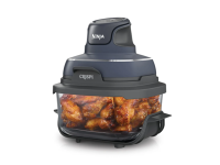 NINJA | 4-in-1 Portable Glass Air Fryer | FN101EUGY Crispi | Power 1700 W | Capacity 3.8 L | Blue/Black