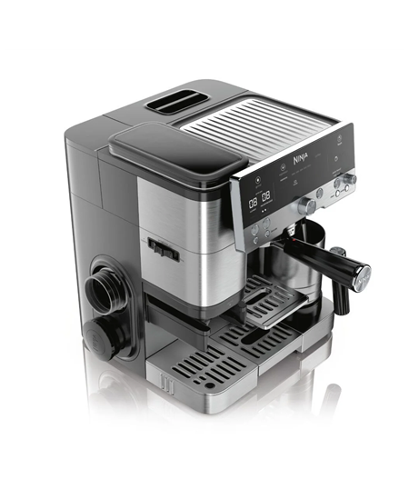NINJA Espresso Coffee Maker | ES601EU Luxe Café Premier | Pump pressure 11 bar | Built-in milk frother | Ground | 1650 W | Blac