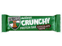 Baltyminis batonėlis ACTIVUS&ŽALGIRIS šokolado skonio, su įrisų skonio sluoksniu, 50g