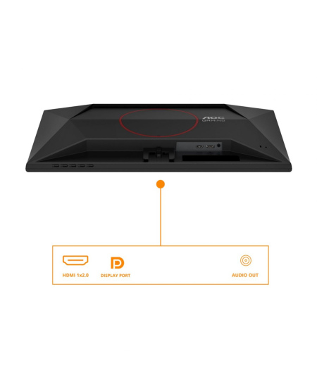 AOC | 25G42E | 25 " | IPS | FHD | 16:9 | 180 Hz | 1 ms | 1920 x 1080 pixels | 300 cd/m² | HDMI ports quantity 1 | Black