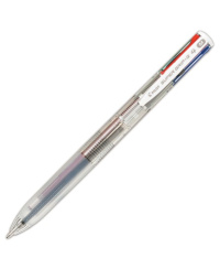 Keturių spalvų tušinukas PILOT SUPER GRIP G, skaidrus