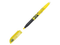 Teksto spalviklis PILOT Frixion Light su trynikliu, geltonas