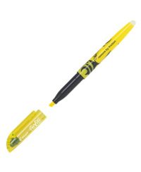 Teksto spalviklis PILOT Frixion Light su trynikliu, geltonas