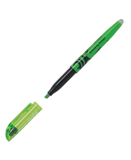 Teksto spalviklis PILOT Frixion Light su trynikliu, žalias