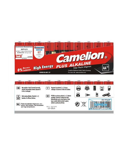 Camelion LR6-SP10 AA/LR6, 2700 mAh, Plus Alkaline, 240 pc(s)