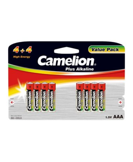 Camelion AAA/LR03, Plus Alkaline, 8 pc(s)