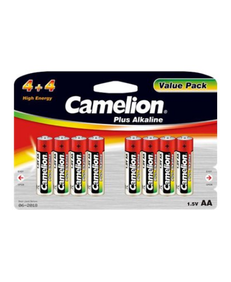 Camelion AA/LR6, Plus Alkaline, 8 pc(s)